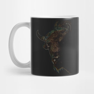 american bison, Colourful Bison Mug